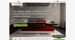 Desktop Screenshot of casavivaobras.es